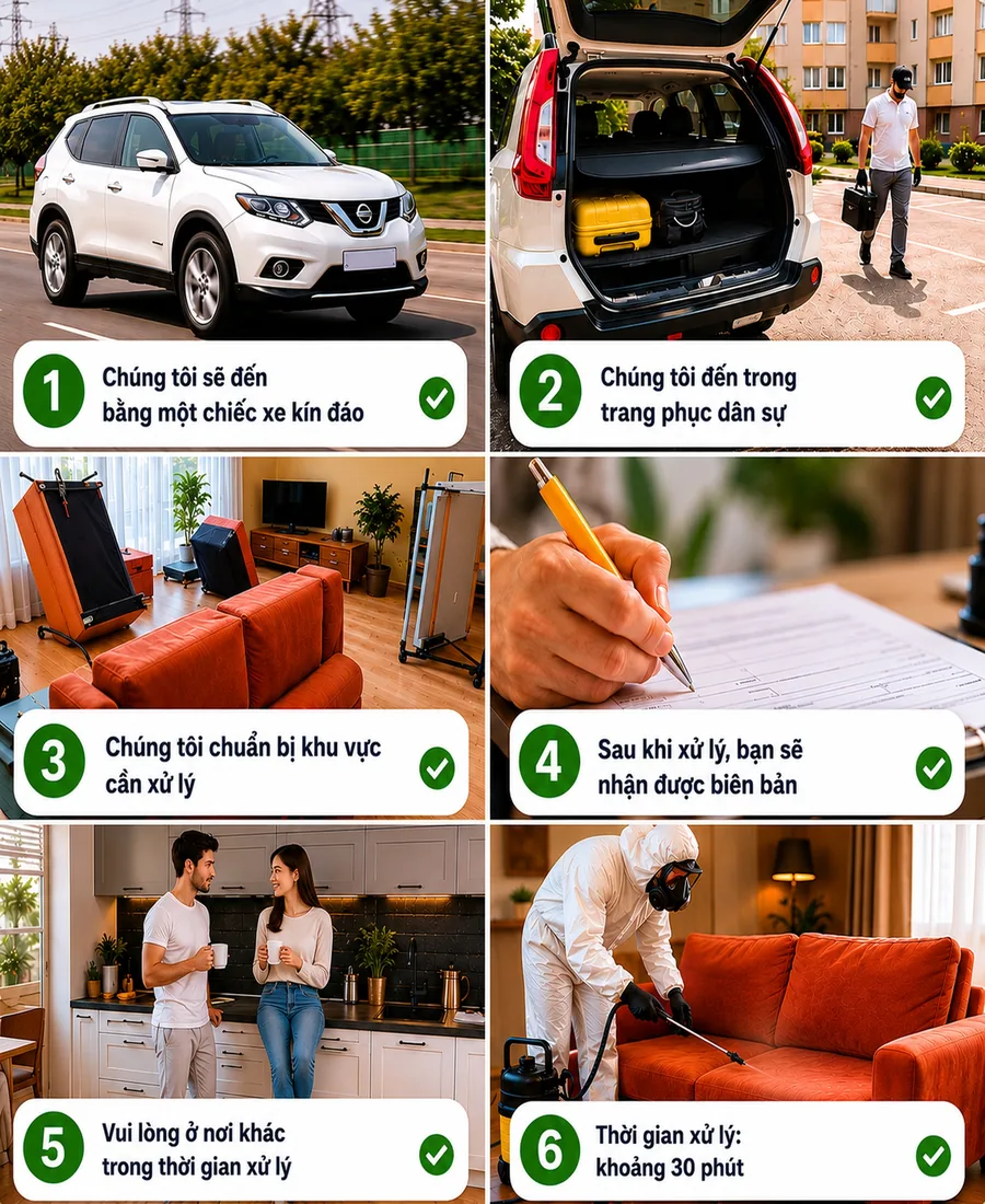 Dịch vụ diệt rận giường chuyên nghiệp tại Brno